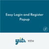 YITH Easy Login y Register Popup For WooCommerce