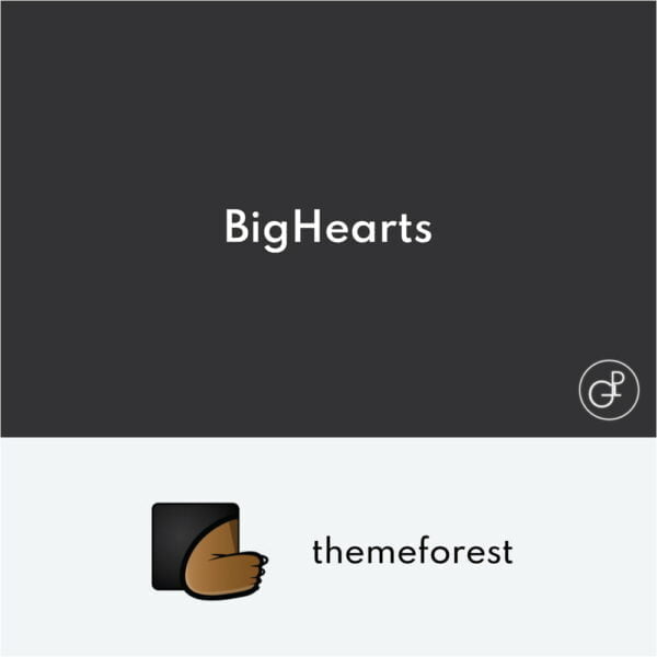 BigHearts Charity y Donation WordPress Theme