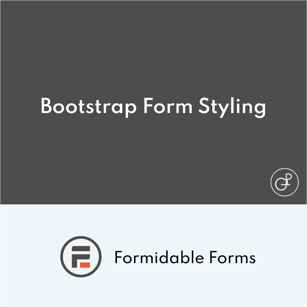 Formidable Forms Bootstrap Form Styling