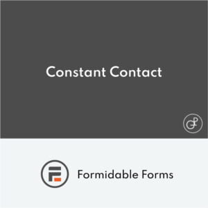 Formidable Forms Constant Contact