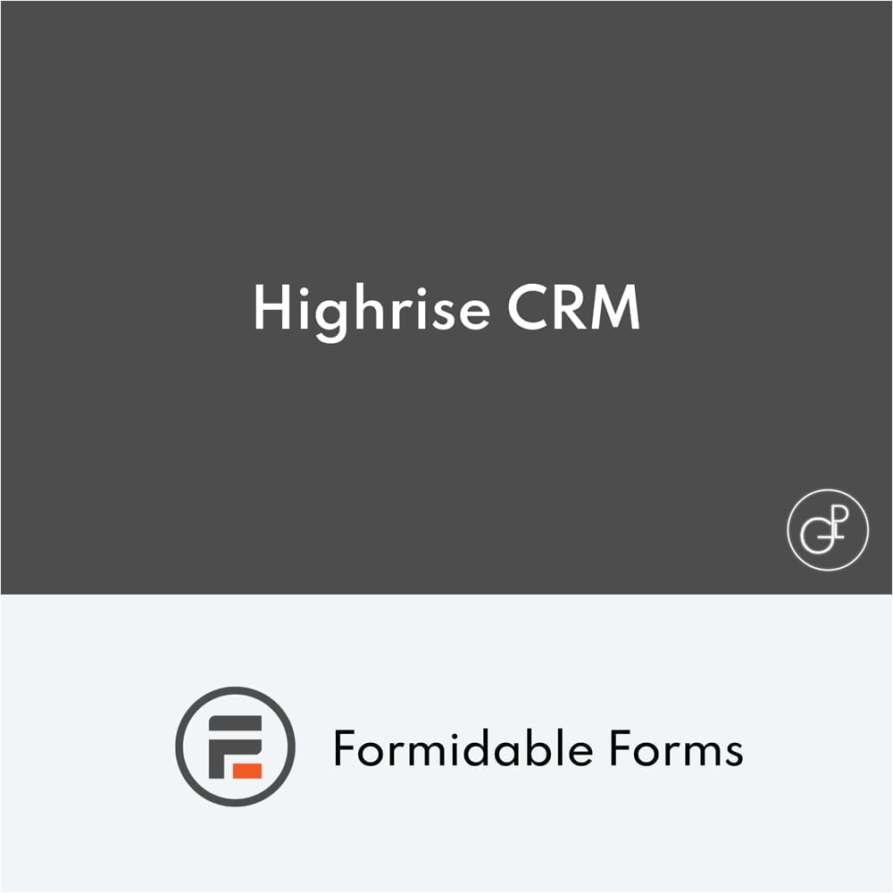 Formidable Forms Highrise CRM