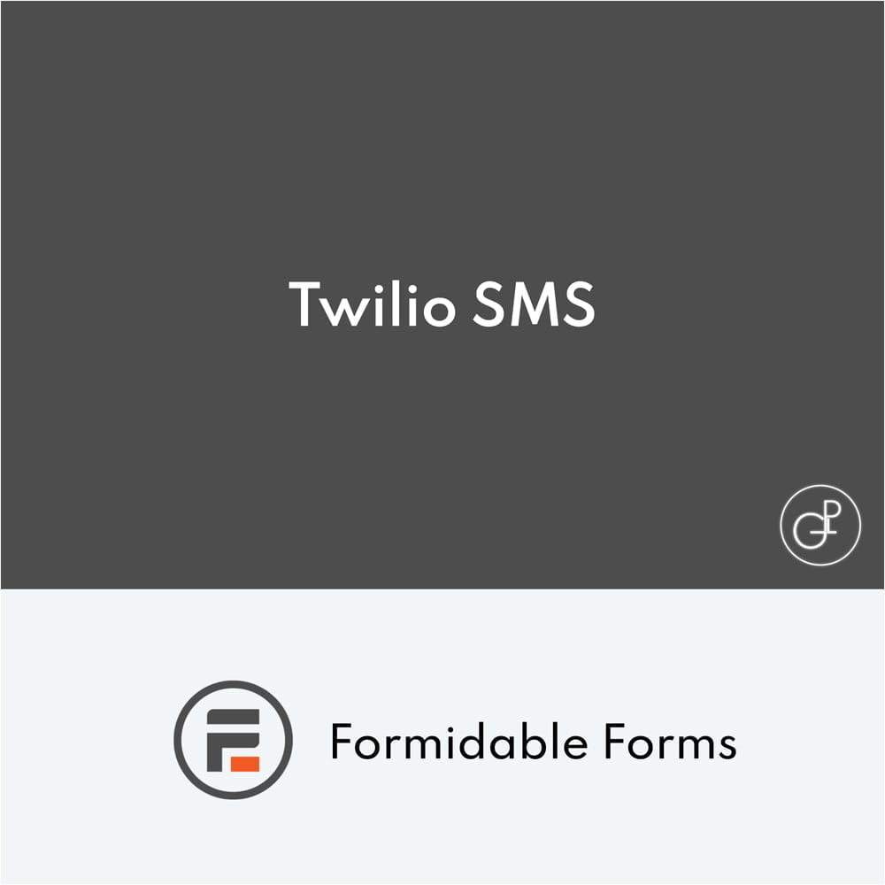 Formidable Forms Twilio SMS