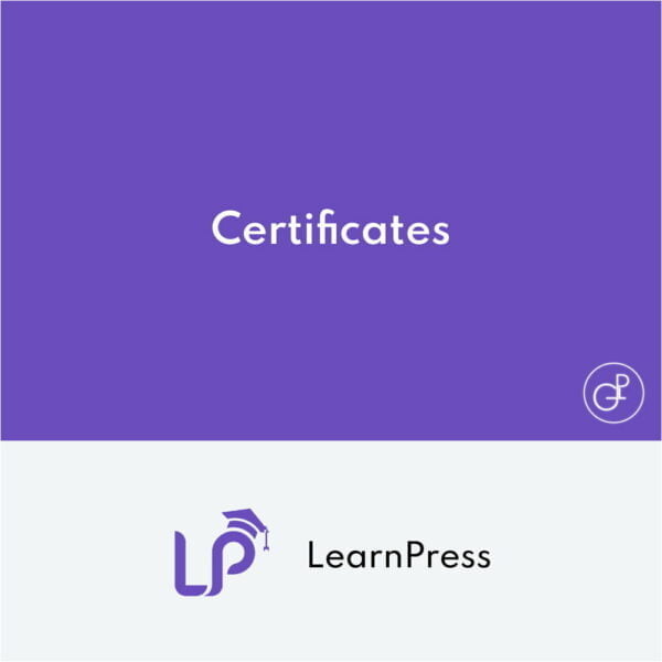 LearnPress Certificates