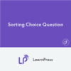 LearnPress Sorting Choice Question