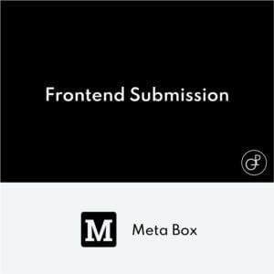 Meta Box Frontend Submission