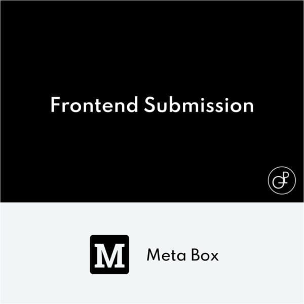 Meta Box Frontend Submission