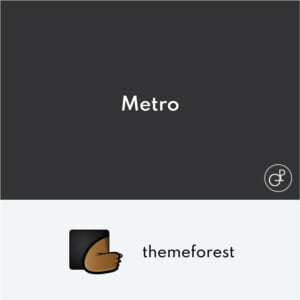 Metro Minimal WooCommerce WordPress Theme