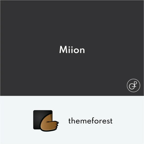 Miion MultiPurpose WordPress Theme Miion MultiPurpose WordPress Theme