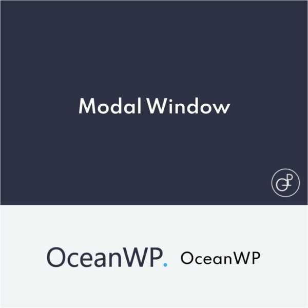 OceanWP Modal Window