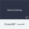 OceanWP Sticky Anything