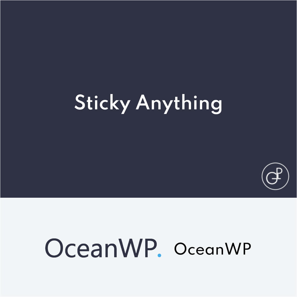 OceanWP Sticky Anything