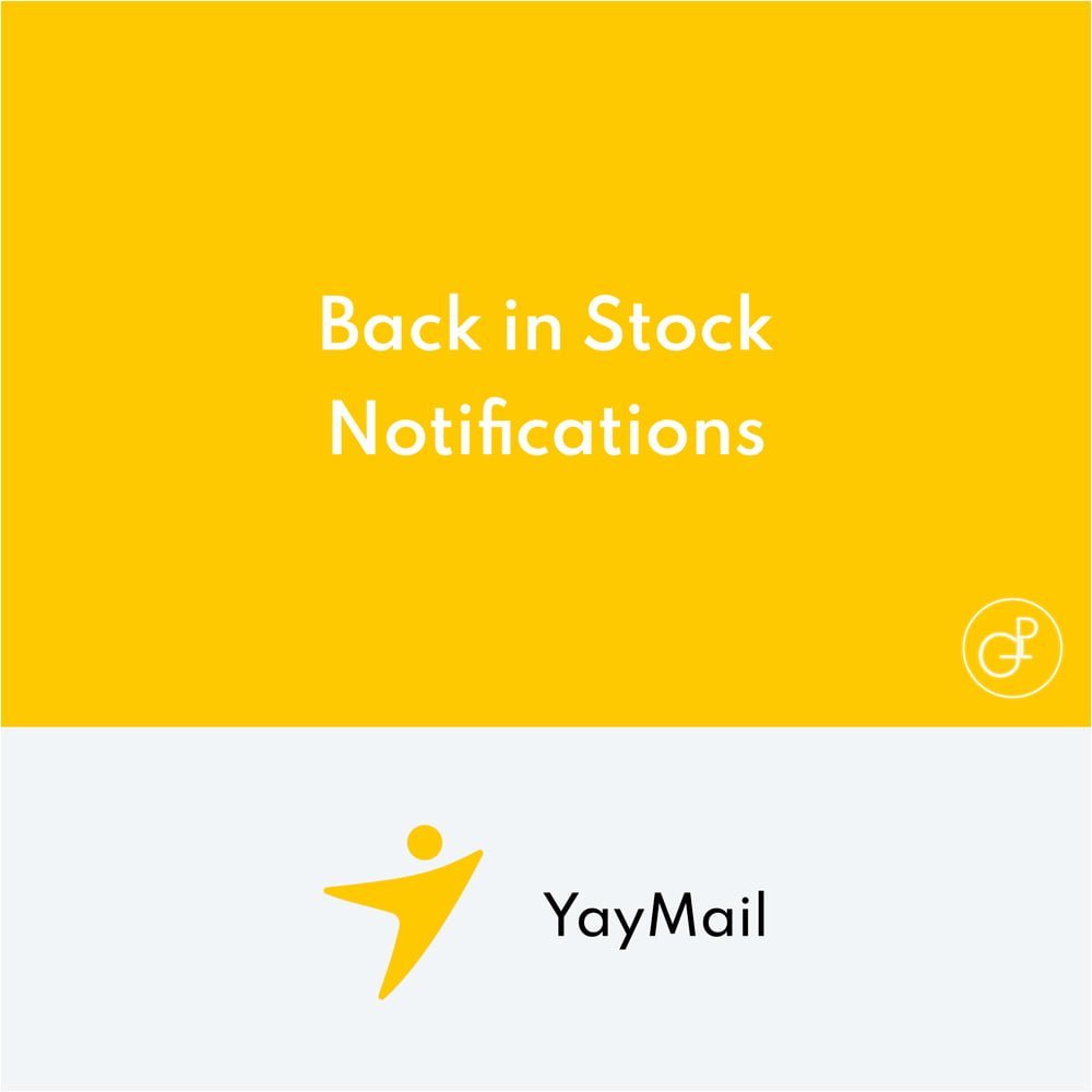 YayMail Back in Stock Notifications