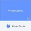 Ultimate Member Private Content