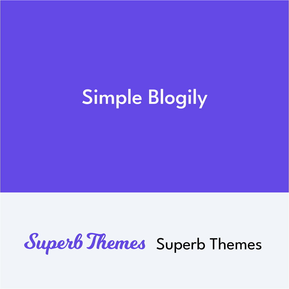 Simple Blogily