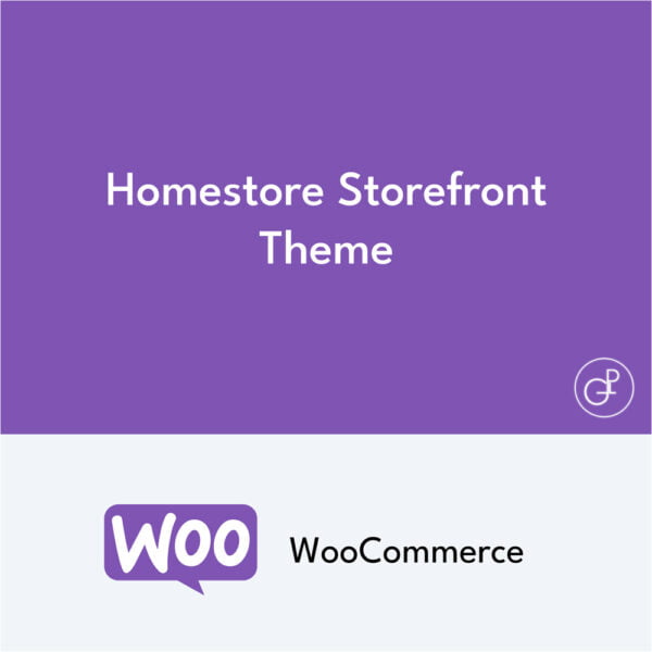 Homestore Storefront WooCommerce