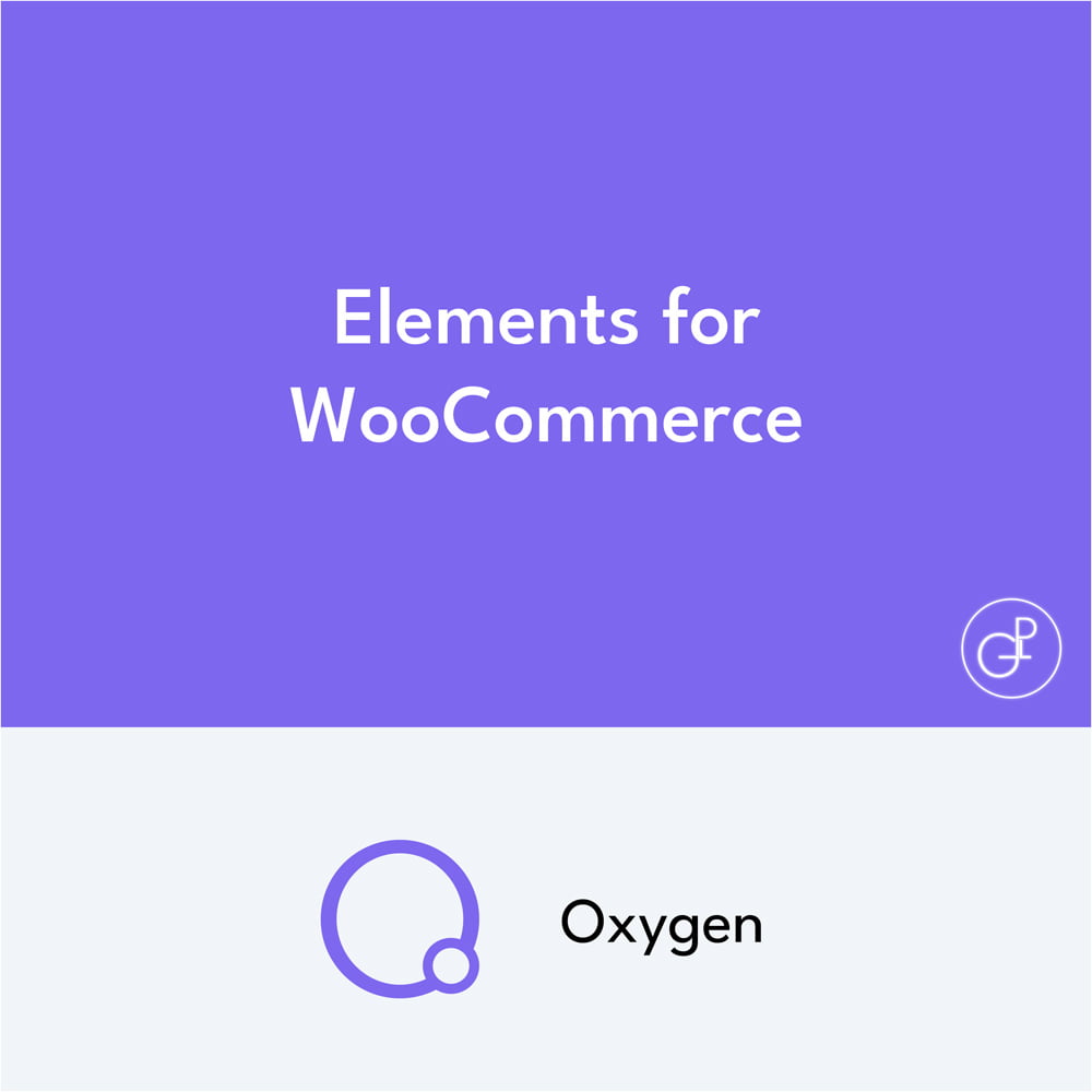 Oxygen Elements para WooCommerce