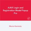 AJAX Login y Registration Modal Popup Pro