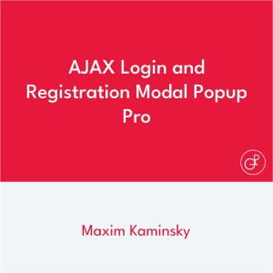 AJAX Login y Registration Modal Popup Pro
