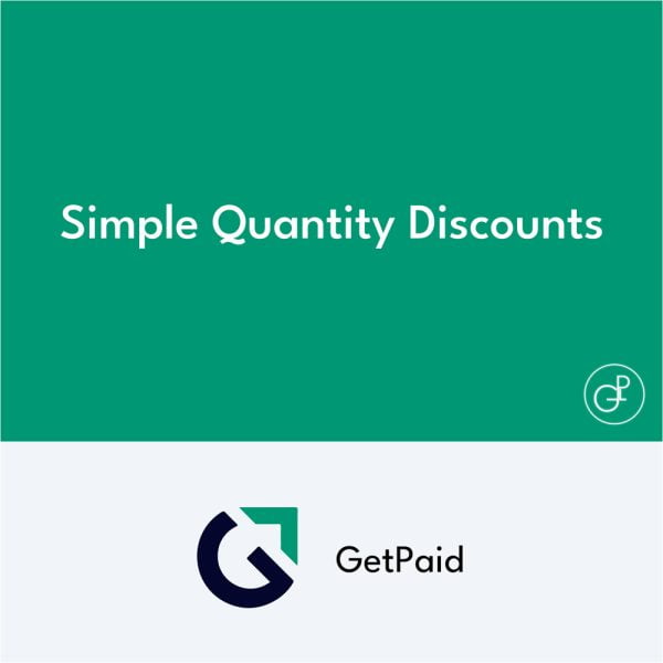 GetPaid Simple Quantity Discounts