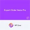 Export Order Items Pro