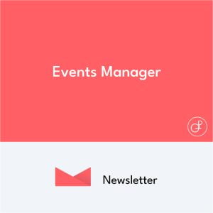 Newsletter Events Manager