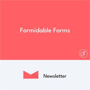 Newsletter Formidable Forms