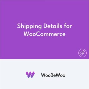 Shipping Details Plugin para WooCommerce