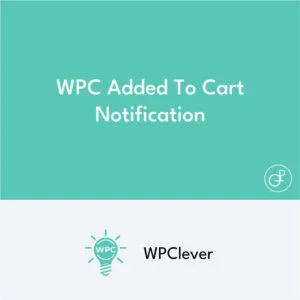 WPC Added To Cart Notification para WooCommerce