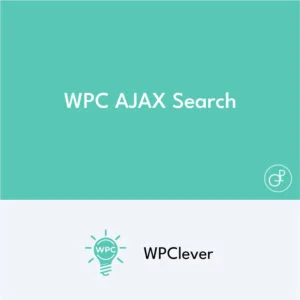 WPC AJAX Search para WooCommerce