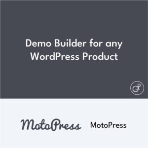 MotoPress Demo Builder para any WordPress Product