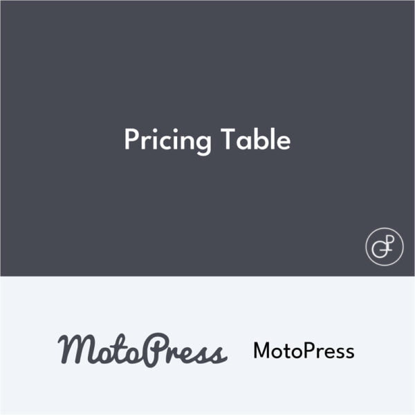 MotoPress Pricing Table