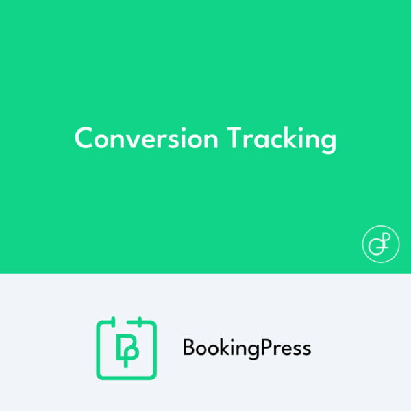 BookingPress Conversion Tracking