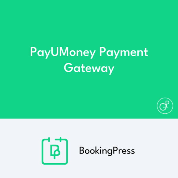 BookingPress PayUMoney Payment Gateway