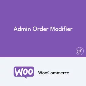 Admin Order Modifier para WooCommerce