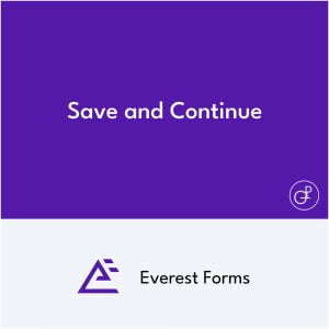 Everest Forms Save y Continue