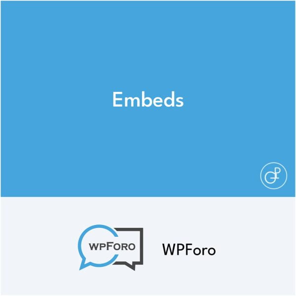 WPForo Embeds