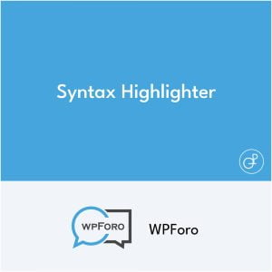 WPForo Syntax Highlighter