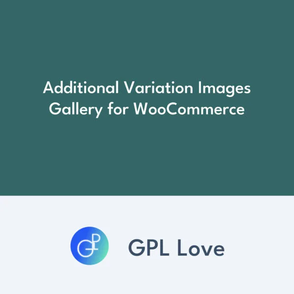 Additional Variation Images Gallery para WooCommerce Additional Variation Images Gallery para WooCommerce