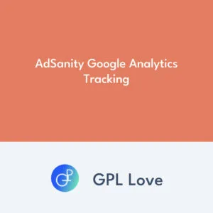 AdSanity Google Analytics Tracking