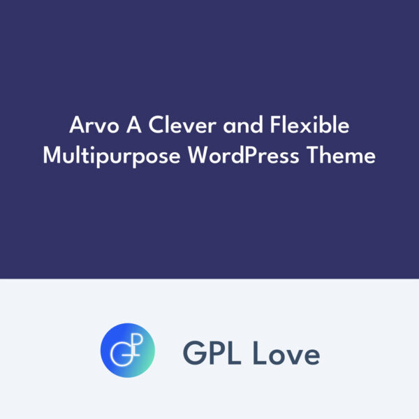 Arvo A Clever y Flexible Multipurpose WordPress Theme Arvo A Clever y Flexible Multipurpose WordPress Theme