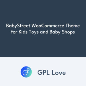 BabyStreet WooCommerce Tema para Kids Toys y Baby Shops