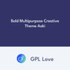 Bold Multipurpose Creative Tema Aoki