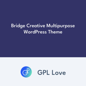 Bridge Creative Multipurpose WordPress Theme