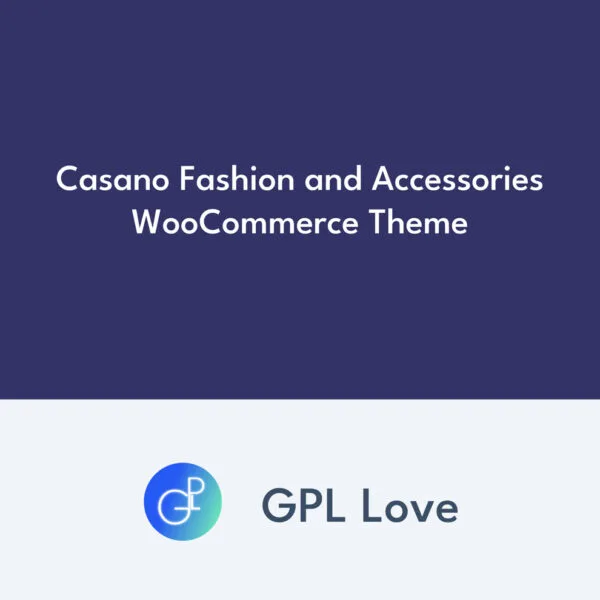 Casano Fashion y Accessories WooCommerce Theme Casano Fashion y Accessories WooCommerce Theme