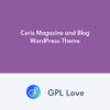Ceris Magazine y Blog WordPress Theme