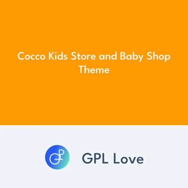 Cocco Kids Store y Baby Shop Theme