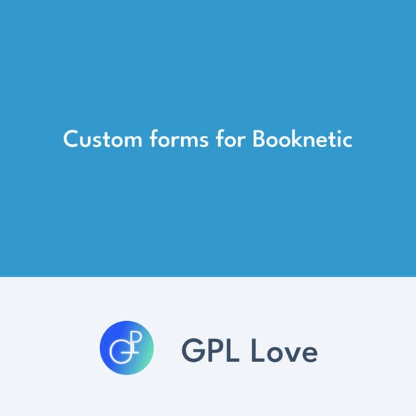 Custom forms para Booknetic