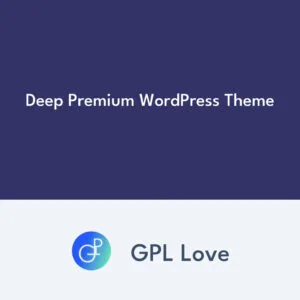 Deep Premium WordPress Theme
