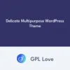Delicate Multipurpose WordPress Theme
