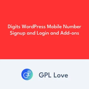 Digits WordPress Mobile Number Signup y Login y Add-ons